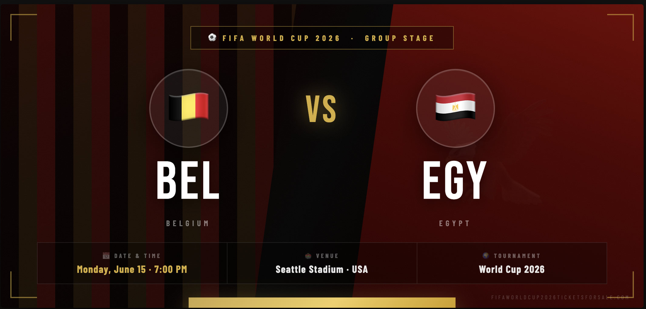 Belgium π§πͺ vs Egypt πͺπ¬
