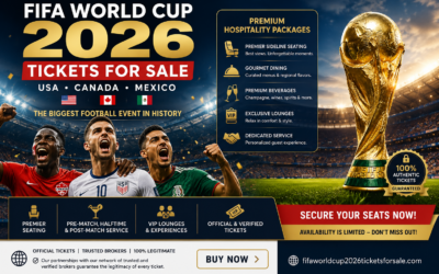 FIFA World Cup 2026 Tickets for Sale Packages ⚽🏆🌍