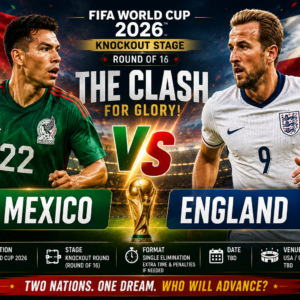 MEXICO vs ENGLAND
